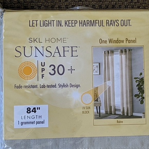 Skl home sunsafe curtains - Picture 3 of 4